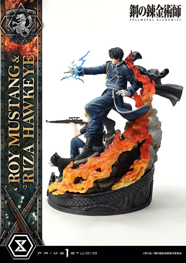 Hagane no Renkinjutsushi Fullmetal Alchemist - Black Hayate - Riza Hawkeye - Roy Mustang - Concept Masterline (CMFMA-02) - 1/6 (Prime 1 Studio)ㅤ – Prime 1 Studio – ActionFigureBrasil