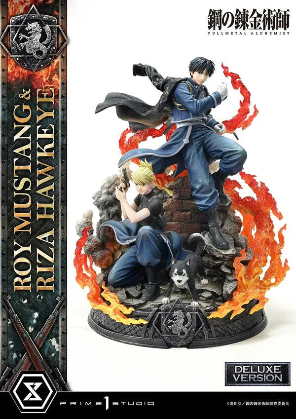 Hagane no Renkinjutsushi Fullmetal Alchemist - Black Hayate - Riza Hawkeye - Roy Mustang - Concept Masterline (CMFMA-02DX) - 1/6 - DX Version (Prime 1 Studio)ㅤ – Prime 1 Studio – ActionFigureBrasil