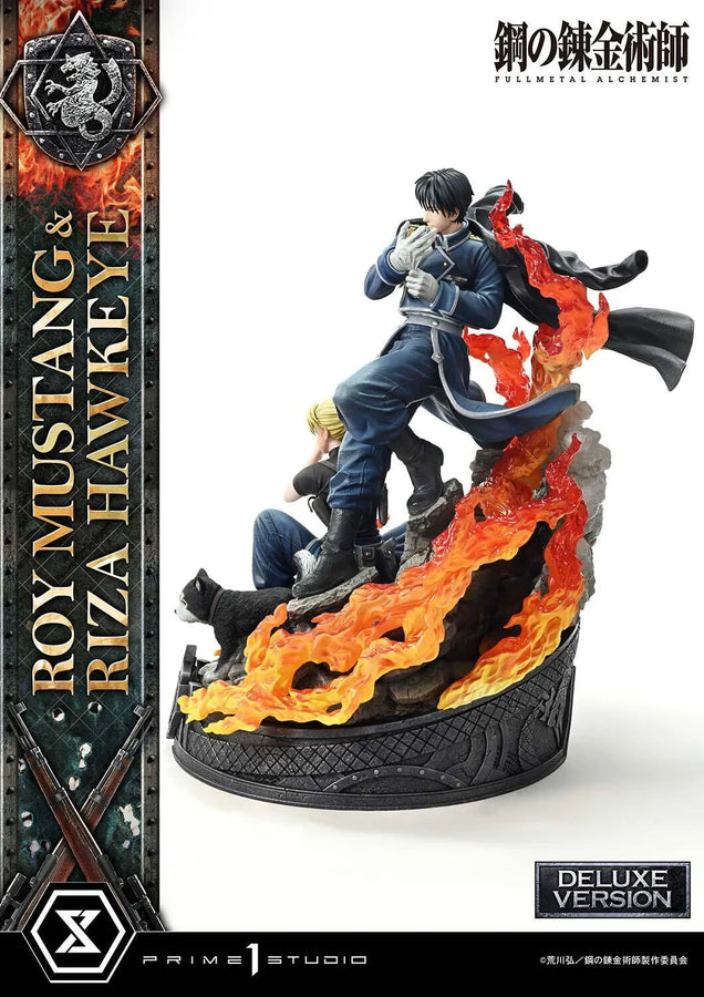 Hagane no Renkinjutsushi Fullmetal Alchemist - Black Hayate - Riza Hawkeye - Roy Mustang - Concept Masterline (CMFMA-02DX) - 1/6 - DX Version (Prime 1 Studio)ㅤ – Prime 1 Studio – ActionFigureBrasil