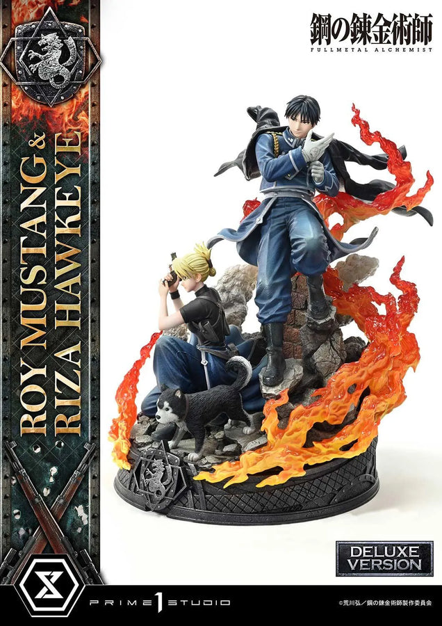 Hagane no Renkinjutsushi Fullmetal Alchemist - Black Hayate - Riza Hawkeye - Roy Mustang - Concept Masterline (CMFMA-02DX) - 1/6 - DX Version (Prime 1 Studio)ㅤ – Prime 1 Studio – ActionFigureBrasil