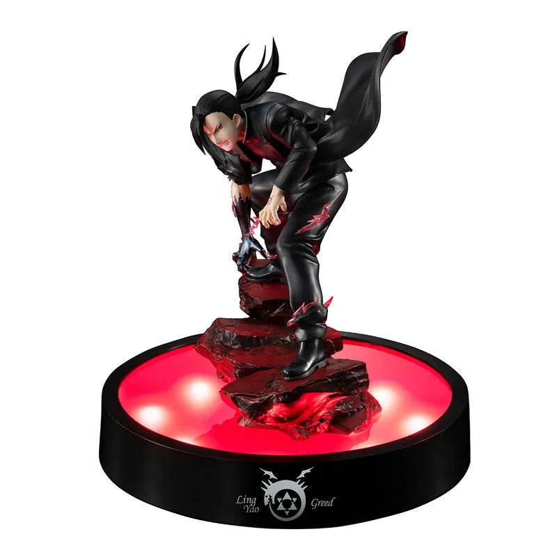 Hagane no Renkinjutsushi Fullmetal Alchemist - Greed - Ling Yao - Precious G.E.M. (MegaHouse) [Shop Exclusive]ㅤ – MegaHouse – ActionFigureBrasil