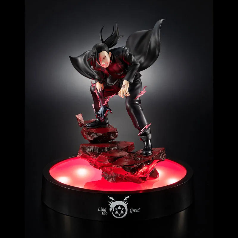 Hagane no Renkinjutsushi Fullmetal Alchemist - Greed - Ling Yao - Precious G.E.M. (MegaHouse) [Shop Exclusive]ㅤ – MegaHouse – ActionFigureBrasil