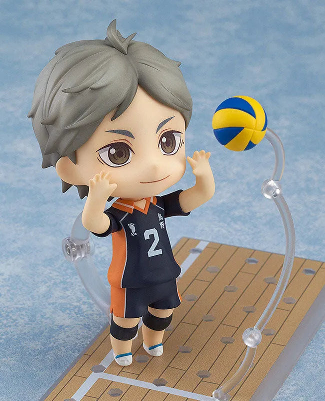 Haikyuu!! Karasuno Koukou VS Shiratorizawa Gakuen Koukou - Sugawara Koushi - Nendoroid #665 - 2024 Re-release (Good Smile Company, Orange Rouge)ㅤ – Good Smile Company – ActionFigureBrasil
