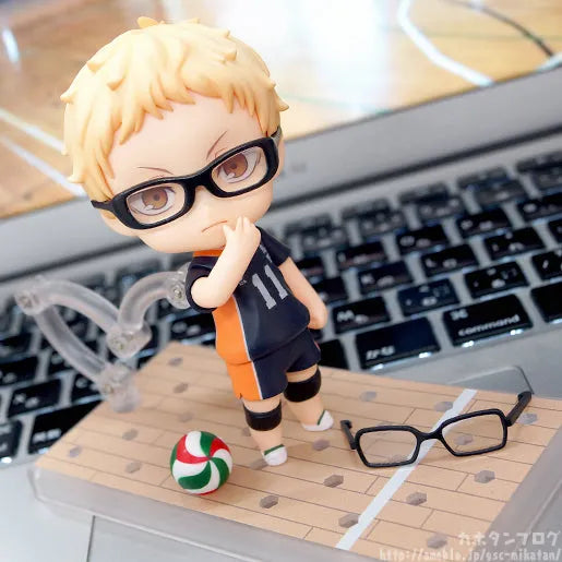 Haikyuu!! Second Season - Tsukishima Kei - Nendoroid #616 - 2023 Re-release (Orange Rouge)ㅤ – Orange Rouge – ActionFigureBrasil