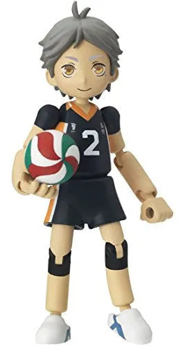 Haikyuu!! - Sugawara Koushi - Playgure PG05 (Takara Tomy)ㅤ – Takara Tomy – ActionFigureBrasil