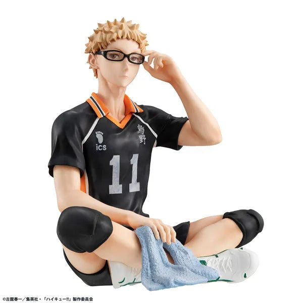 Haikyuu!! - Tsukishima Kei - G.E.M. - Tenohira (MegaHouse)ㅤ – MegaHouse – ActionFigureBrasil