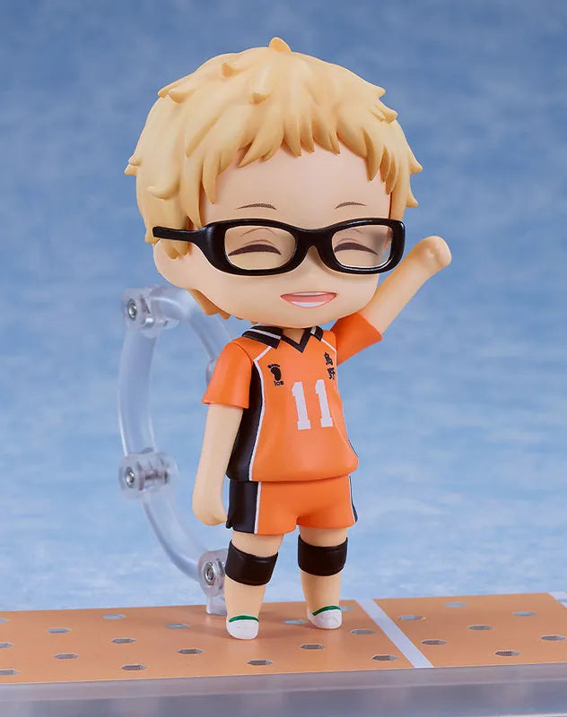 Haikyuu!! - Tsukishima Kei - Nendoroid #2817 - The New Karasuno Ver. (Good Smile Company, Orange Rouge)ㅤ – Orange Rouge – ActionFigureBrasil