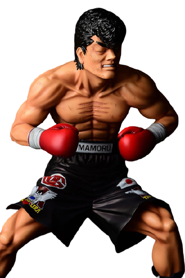 Hajime no Ippo - Takamura Mamoru - Fighting Pose - Damage Ver. (Orca Toys)ㅤ – Orca Toys – ActionFigureBrasil