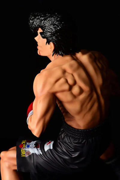 Hajime no Ippo - Takamura Mamoru - Fighting Pose - Damage Ver. (Orca Toys)ㅤ – Orca Toys – ActionFigureBrasil — com base expositora