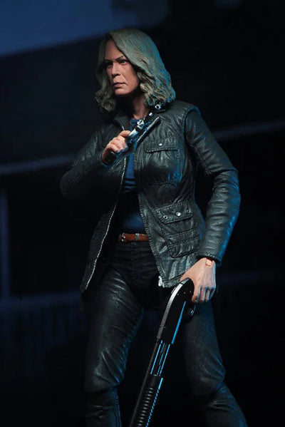 Halloween 2018/ Laurie Strode Ultimate 7 Inch Action Figureㅤ – NECA – ActionFigureBrasil — com base expositora