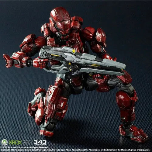 Halo 4 - Spartan Solider - Play Arts Kai - Red (Square Enix)ㅤ – Square Enix – ActionFigureBrasil