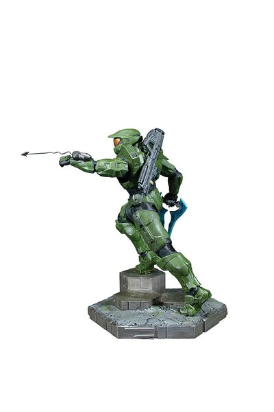 Halo Infinite Master Chief with Grappleshot – Dark Horse Comics – ActionFigure Brasil — com base expositora