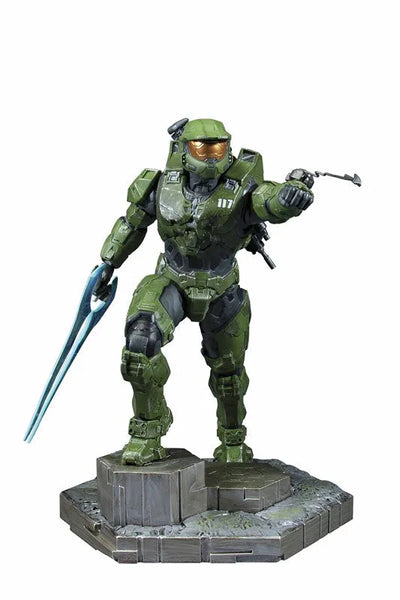 Halo Infinite / Master Chief With Grappleshot PVC Statueㅤ – Dark Horse – ActionFigureBrasil