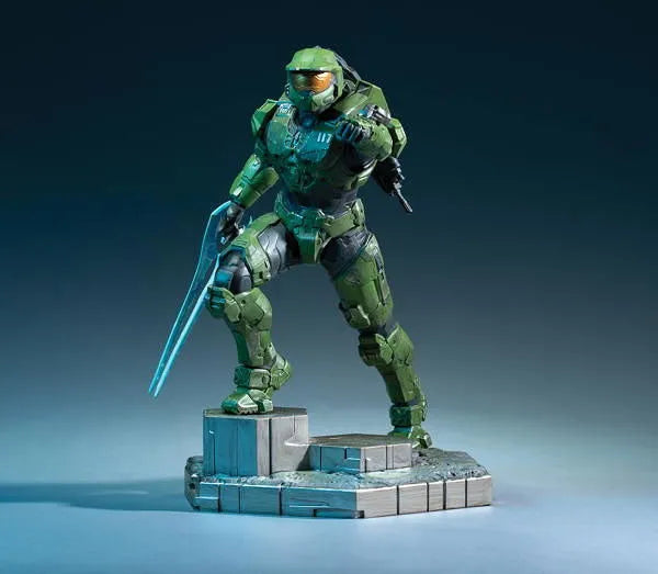 Halo Infinite / Master Chief With Grappleshot PVC Statueㅤ – Dark Horse – ActionFigureBrasil