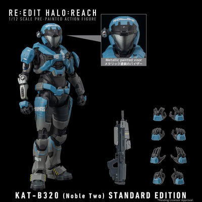 Halo Reach - Catherine-B320 - RE:EDIT - 1/12 (1000Toys)ㅤ – 1000Toys – ActionFigureBrasil — com base expositora