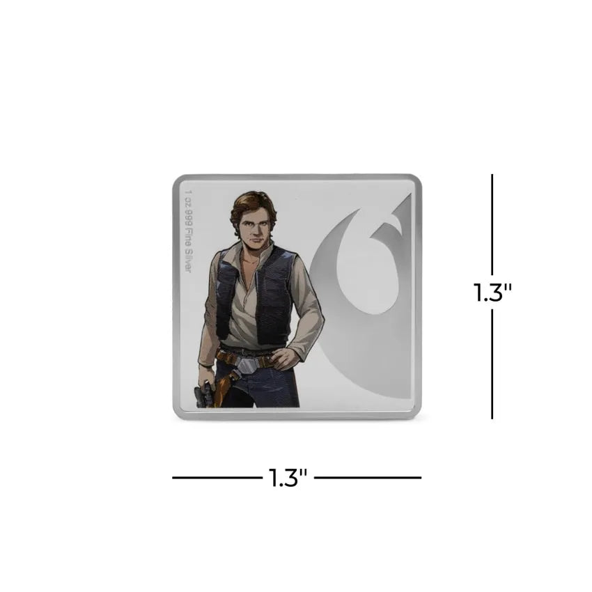 Han Solo™ and Chewbacca™ Medallion - LIMITED EDITION: 2000 – Agoro – ActionFigure Brasil