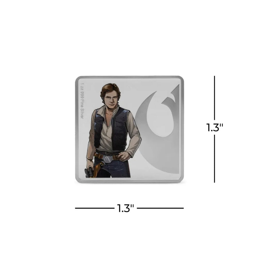 Han Solo™ and Chewbacca™ Medallion - LIMITED EDITION: 2000 – Agoro – ActionFigure Brasil