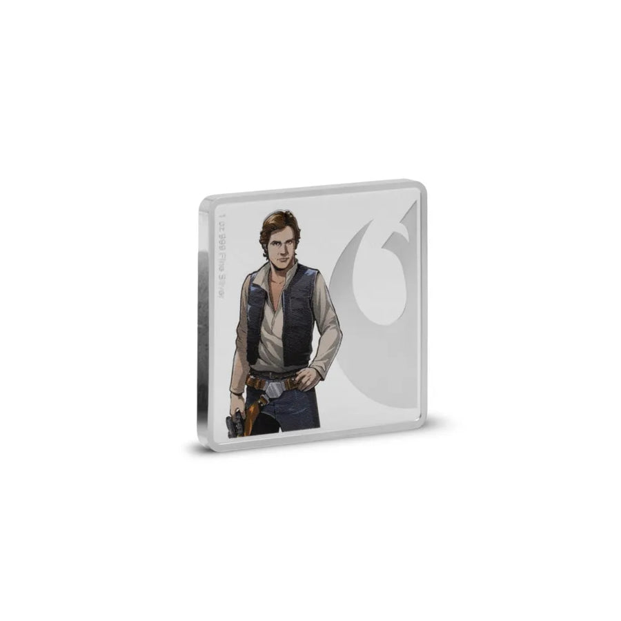 Han Solo™ and Chewbacca™ Medallion - LIMITED EDITION: 2000 – Agoro – ActionFigure Brasil