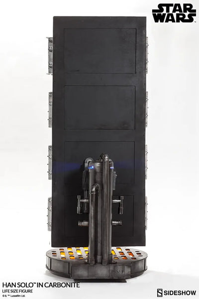 Han Solo in Carbonite - LIMITED EDITION – Sideshow Collectibles – ActionFigure Brasil — detalhe do produto
