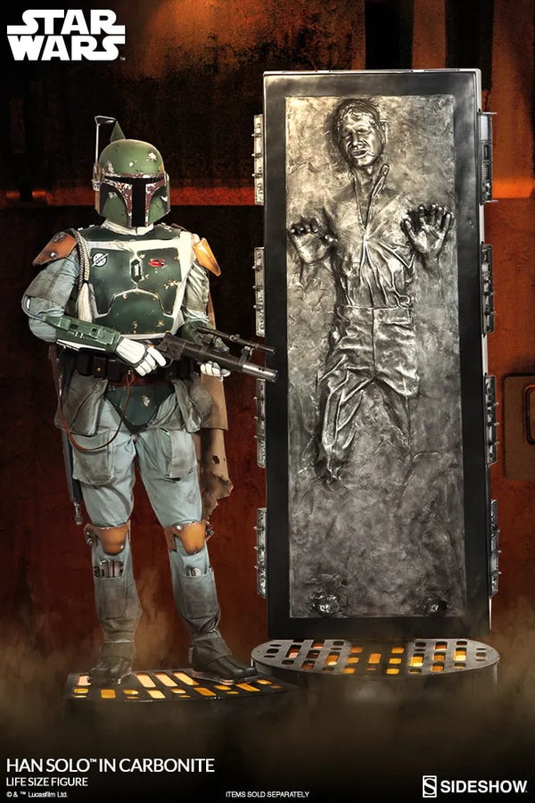 Han Solo in Carbonite - LIMITED EDITION – Sideshow Collectibles – ActionFigure Brasil