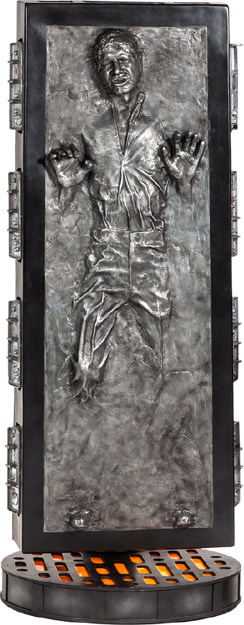Han Solo in Carbonite - LIMITED EDITION – Sideshow Collectibles – ActionFigure Brasil