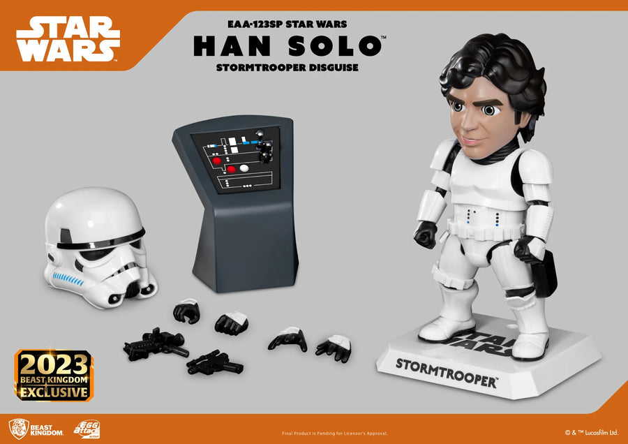 Han Solo (Stormtrooper Disguise) - LIMITED EDITION: 300 – Beast Kingdom – ActionFigure Brasil