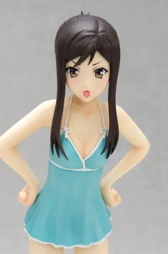 Hanasaku Iroha - Tsurugi Minko - Beach Queens - 1/10 - Swimsuit ver. (Wave)ㅤ – Wave – ActionFigureBrasil — embalagem