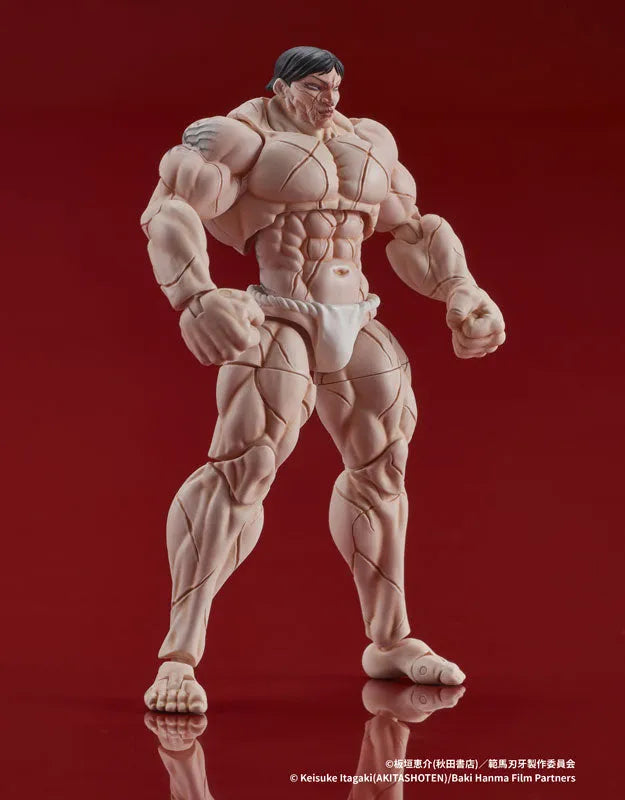 Hanma Baki - Hanayama Kaoru - Digaction (Digism)ㅤ – DIGISM – ActionFigureBrasil