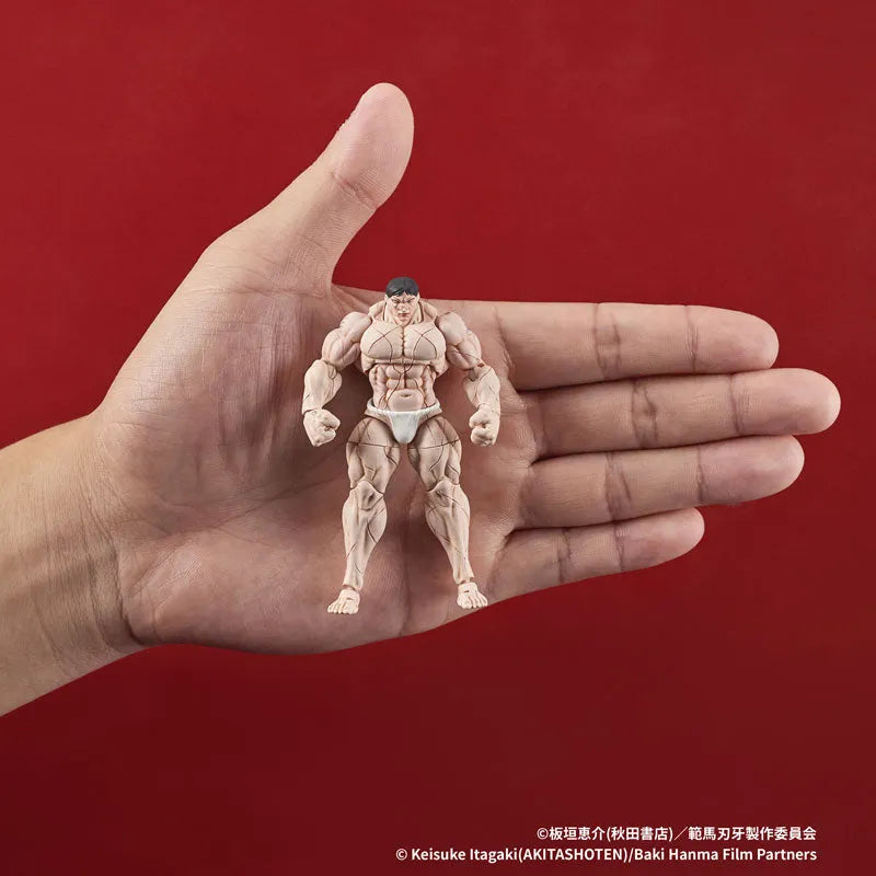 Hanma Baki - Hanayama Kaoru - Digaction (Digism)ㅤ – DIGISM – ActionFigureBrasil
