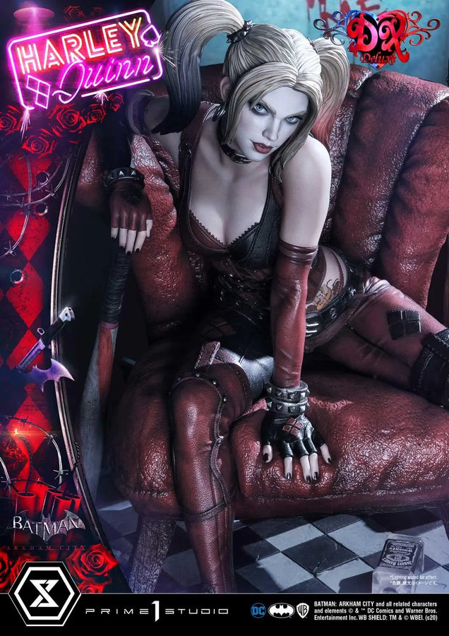 Harley Quinn (Deluxe Bonus Version) Batman: Arkham City – Prime1Studio – ActionFigure Brasil