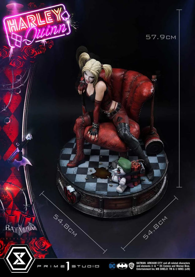 Harley Quinn (Deluxe Bonus Version) Batman: Arkham City – Prime1Studio – ActionFigure Brasil