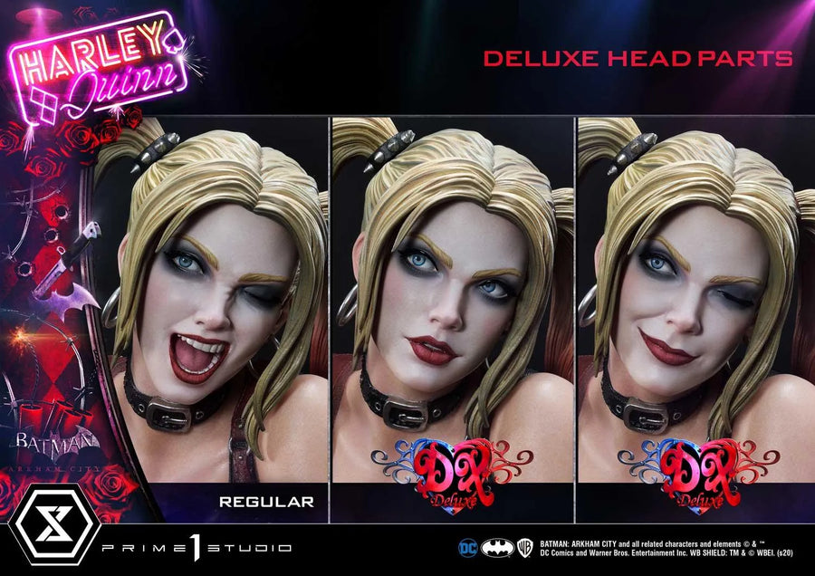 Harley Quinn (Deluxe Bonus Version) Batman: Arkham City – Prime1Studio – ActionFigure Brasil