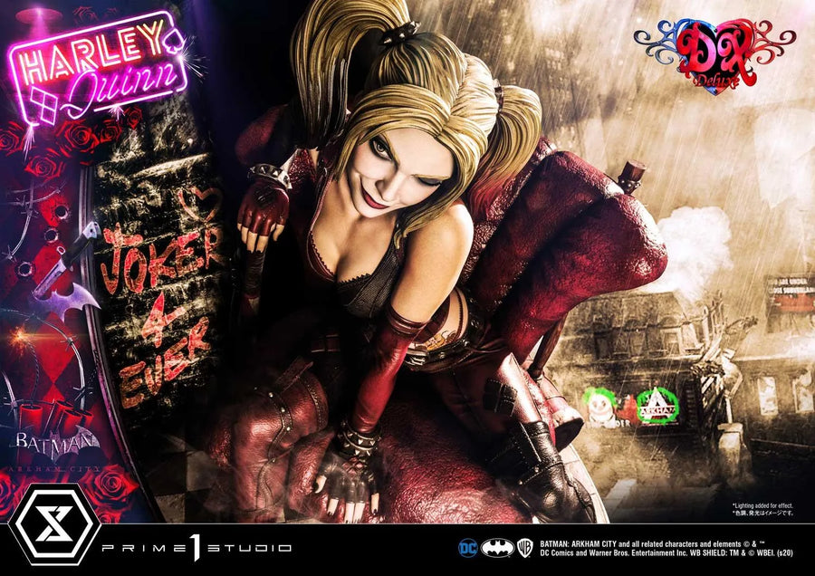 Harley Quinn (Deluxe Bonus Version) Batman: Arkham City – Prime1Studio – ActionFigure Brasil