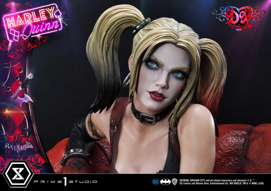 Harley Quinn (Deluxe Bonus Version) Batman: Arkham City – Prime1Studio – ActionFigure Brasil