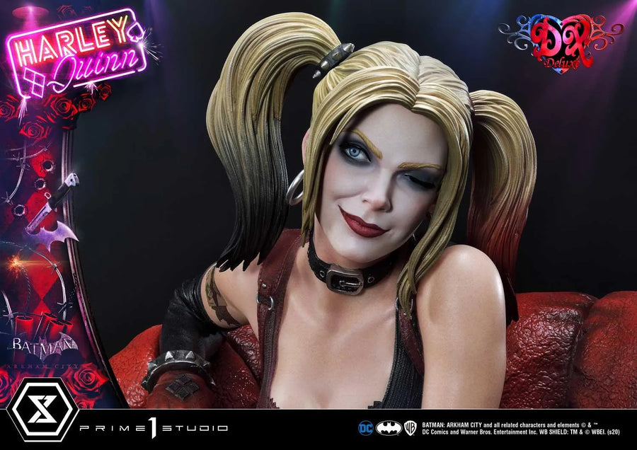 Harley Quinn (Deluxe Bonus Version) Batman: Arkham City – Prime1Studio – ActionFigure Brasil
