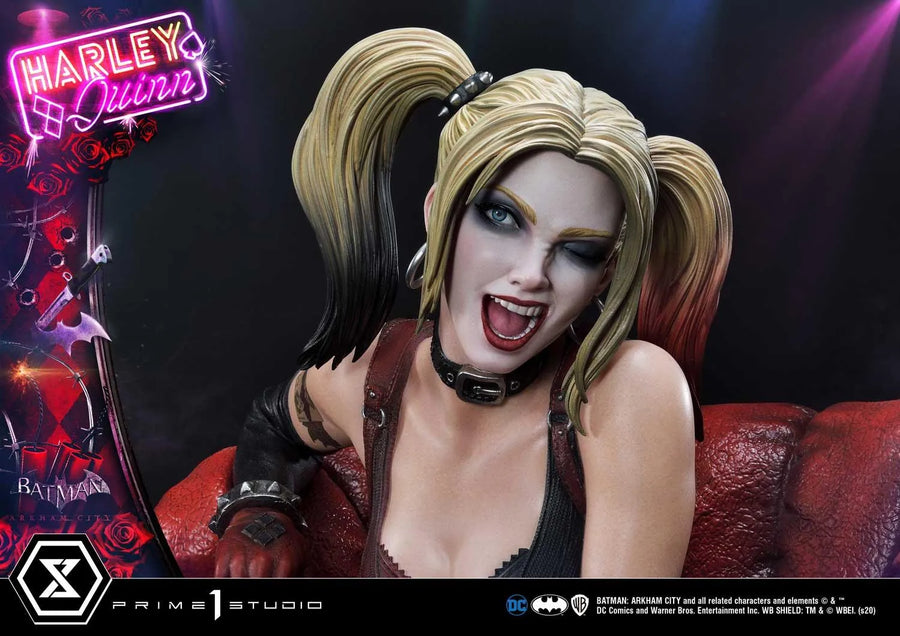 Harley Quinn (Deluxe Bonus Version) Batman: Arkham City – Prime1Studio – ActionFigure Brasil