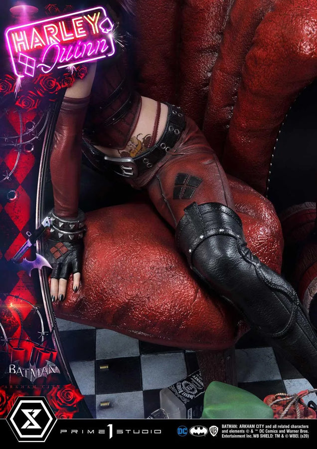 Harley Quinn (Deluxe Bonus Version) Batman: Arkham City – Prime1Studio – ActionFigure Brasil