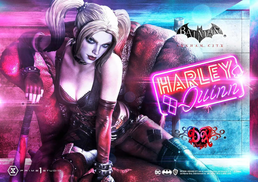 Harley Quinn (Deluxe Bonus Version) Batman: Arkham City – Prime1Studio – ActionFigure Brasil