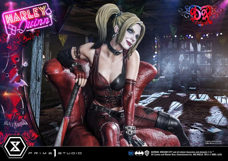 Harley Quinn (Deluxe Bonus Version) Batman: Arkham City – Prime1Studio – ActionFigure Brasil