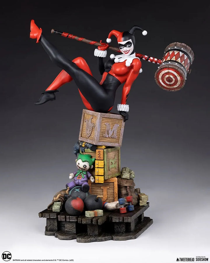 Harley Quinn - LIMITED EDITION: 400 (Exclusive Sixth Scale) – Tweeterhead – ActionFigure Brasil