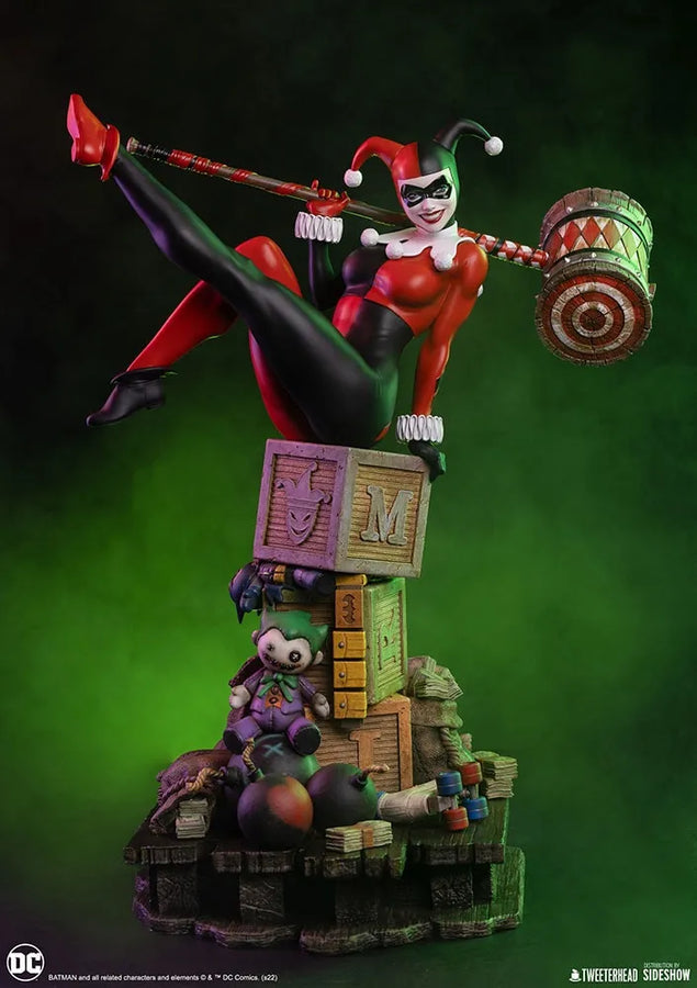 Harley Quinn - LIMITED EDITION: 400 (Exclusive Sixth Scale) – Tweeterhead – ActionFigure Brasil