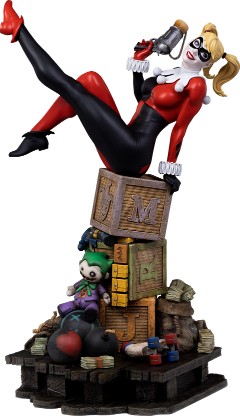 Harley Quinn - LIMITED EDITION: 400 (Exclusive Sixth Scale) – Tweeterhead – ActionFigure Brasil