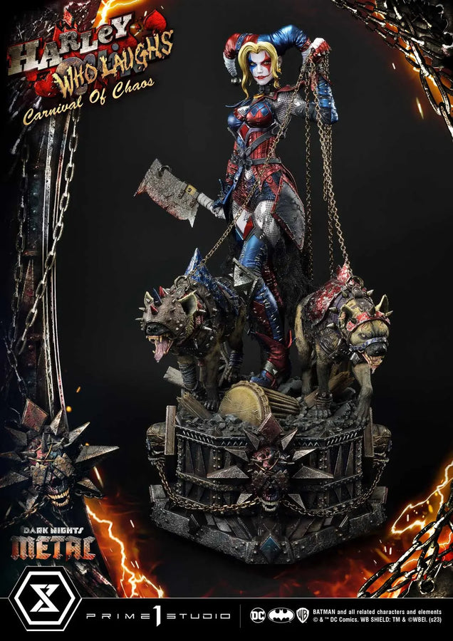 Harley Quinn Who Laughs (Regular Version) Dark Nights: Metal (Comics) – Prime1Studio – ActionFigure Brasil
