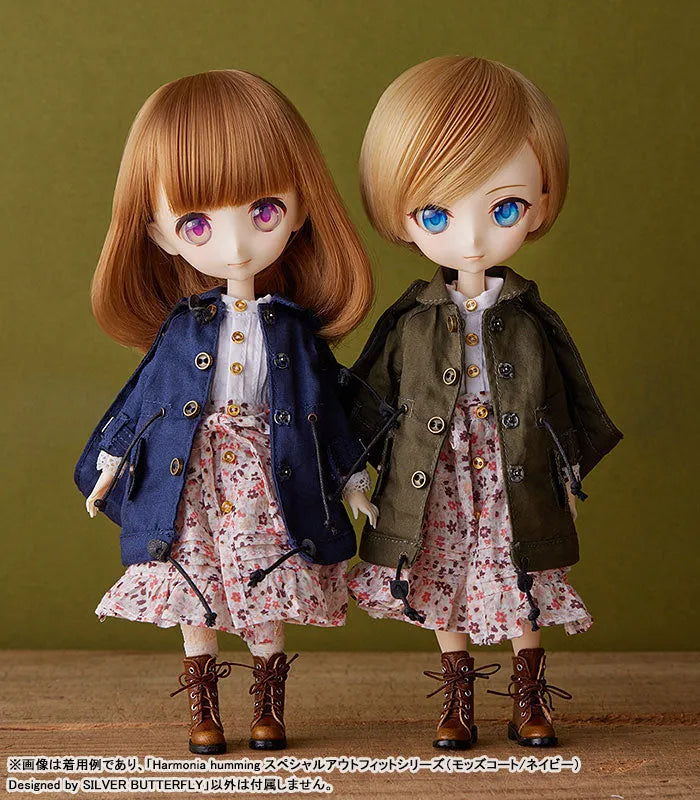 Harmonia humming Special Outfit Series (Mod Coat/Navy) Designed by SILVER BUTTERFLYㅤ – Good Smile Company – ActionFigureBrasil