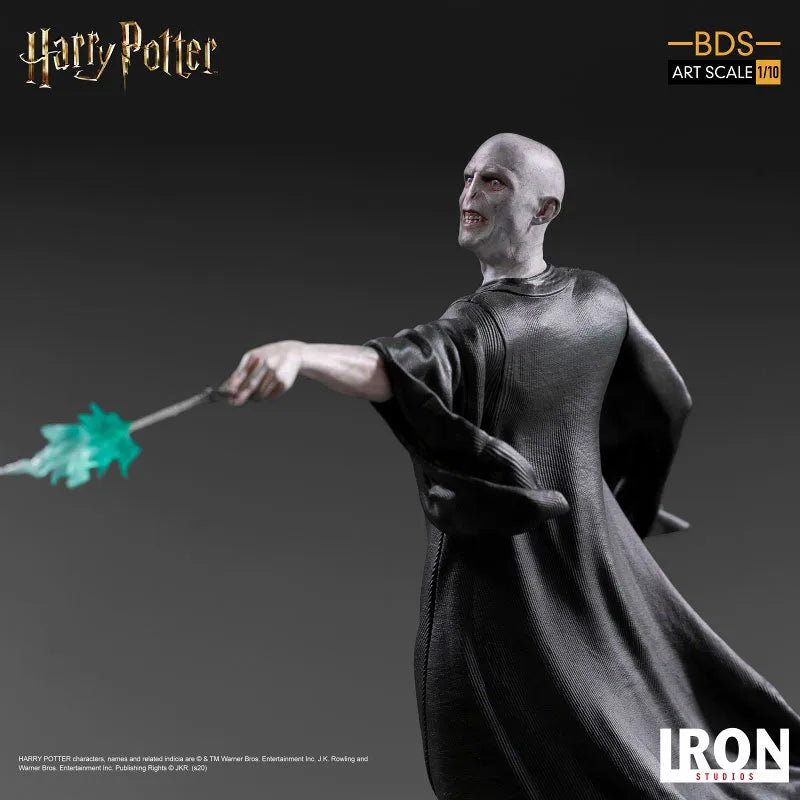 Harry Potter / Voldemort 1/10 Battle Diorama Series Art Scale Statueㅤ – Iron Studios – ActionFigureBrasil