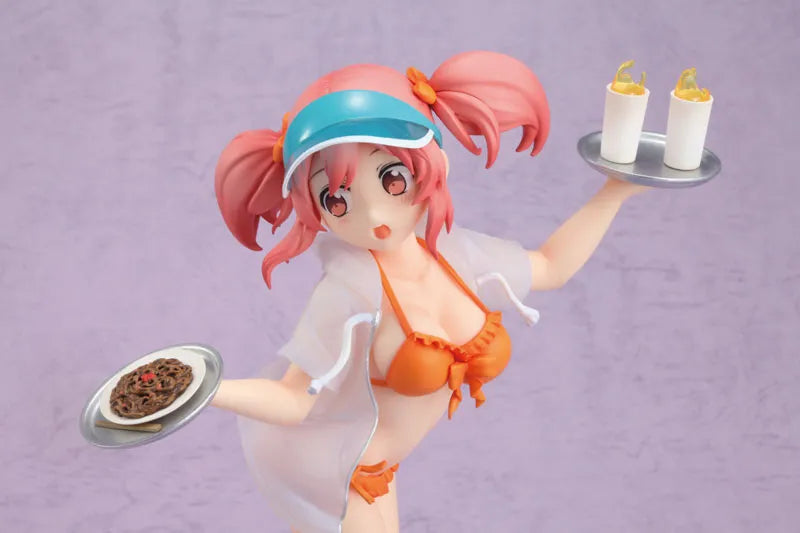 Hataraku Maou-sama! - Sasaki Chiho - 1/7 - Mizugi de Tentekomai Ver. (Chara-Ani, Toy's Works)ㅤ – Chara-Ani – ActionFigureBrasil