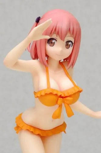 Hataraku Maou-sama! - Sasaki Chiho - Beach Queens - 1/10 - Swimsuit ver. (Wave)ㅤ – Wave – ActionFigureBrasil — com base expositora