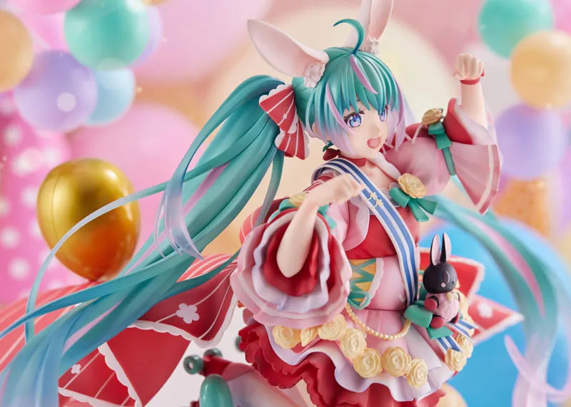 Hatsune Miku 1/7 Scale Figure - Birthday 2021 (Pretty Rabbit Ver.) by Spiritaleㅤ – Spiritale – ActionFigureBrasil