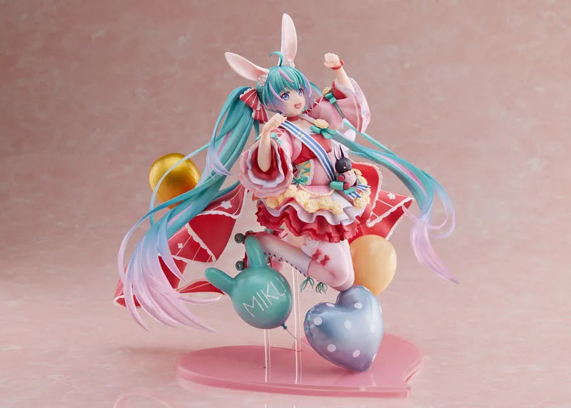 Hatsune Miku 1/7 Scale Figure - Birthday 2021 (Pretty Rabbit Ver.) by Spiritaleㅤ – Spiritale – ActionFigureBrasil
