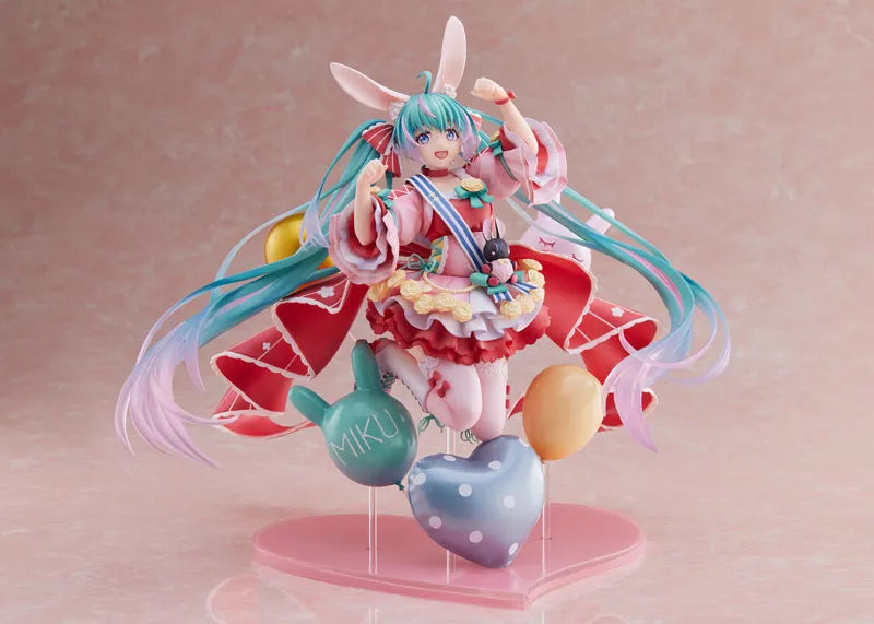 Hatsune Miku 1/7 Scale Figure - Birthday 2021 (Pretty Rabbit Ver.) by Spiritaleㅤ – Spiritale – ActionFigureBrasil